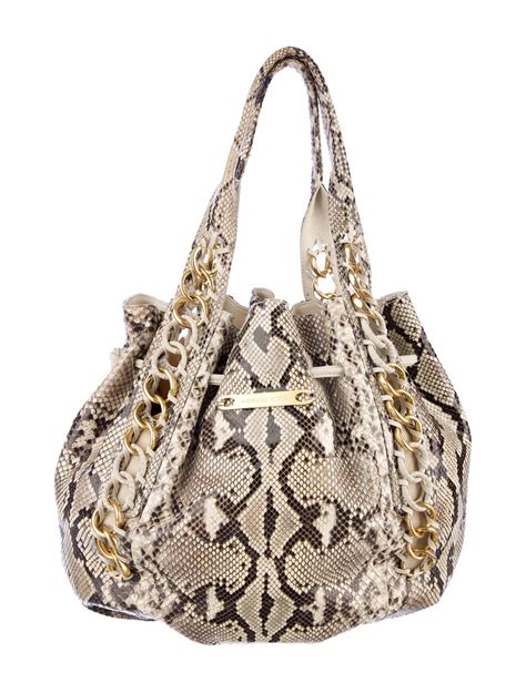 michael kors snake pattern purse|snakeskin Michael Kors collection handbags.